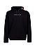 Hoodie Cadell, Baumwolle, schwarz - schwarz