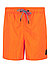 Badeshorts Nelson, Mikrofaser, neonorange - orange