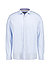 Hemd Roma, Shaped Fit, Leinen-Baumwolle, himmelblau - himmelblau