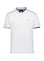 Polo-Shirt, Baumwoll-Piqué, weiß - weiß