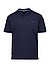 Polo-Shirt, Baumwoll-Piqué, blau - blau