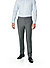 Hose, Shape Fit, Schurwoll-Stretch, anthrazit meliert - anthrazit