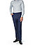 Hose, Modern Fit, Schurwoll-Stretch, dunkelblau meliert - dunkelblau