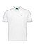 Polo-Shirt, Baumwoll-Piqué, weiß - weiß