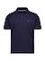 Polo-Shirt, Baumwoll-Piqué, nachtblau - nachtblau