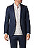 Sakko, Slim Fit, Jersey halbgefüttert, dunkelblau - dunkelblau