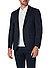 Sakko, Slim Fit, Jersey halbgefüttert, blau - blau
