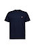 T-Shirt, Baumwolle, navy - navy
