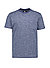 T-Shirt, Baumwolle, dunkelblau gestreift - dunkelblau