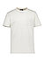 T-Shirt, Baumwolle, beige gestreift - beige
