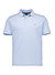 Polo-Shirt, Baumwoll-Piqué, hellblau - hellblau
