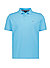 Polo-Shirt, Baumwoll-Piqué, türkis - türkis