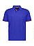 Polo-Shirt, Baumwoll-Jersey, royal - royalblau
