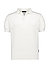 Polo-Shirt, Baumwoll-Strick, ecru strukturiert - ecru