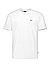 T-Shirt, Regular Fit, Baumwolle, weiß - weiß