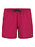 Badeshorts, Mikrofaser, dunkelrot - dunkelrot