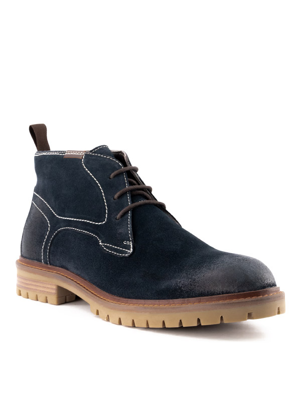 Hamlet Schuhe HB BEN/23055/suede w. navy