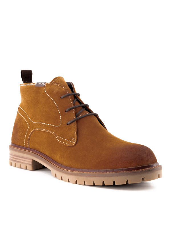 Hamlet Schuhe HB BEN/23055/suede w. cognac