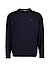 Sweatshirt, Baumwolle, nachtblau - nachtblau