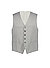 Weste Weazer, Slim Fit, Wolle-Viskose, grau meliert - grau