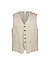 Weste Weazer, Slim Fit, Wolle-Viskose, beige meliert - beige
