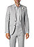 Sakko Herby, Wedding, Slim Fit, Wolle-Viskose, grau meliert - grau