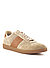 Sneaker Luke, Veloursleder, beige - cognac-beige