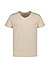 T-Shirt Amado, Baumwolle, beige meliert - beige