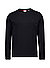 Longsleeve Arlington, Baumwolle, schwarz - schwarz