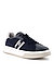 Sneaker Milan, Leder-Textil, navy - navy