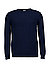 Pullover Owin, Baumwolle, dunkelblau - dunkelblau