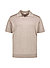 Polo-Shirt, Seide-Cashmere Strick, greige - greige