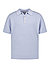 Strick-Polo, Supima-Baumwolle, hellblau - hellblau