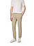 Chino Kensington, Slim, Baumwolle-Leinen, beige - braun