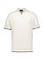 Polo-Shirt, Strick, ecru - ecru