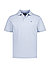 Polo-Shirt, Slim Fit, Baumwoll-Piqué, hellblau - hellblau
