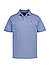 Polo-Shirt, Slim Fit, Baumwoll-Piqué, blau - blau