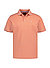 Polo-Shirt, Slim Fit, Baumwoll-Piqué, orange - orange
