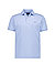 Polo-Shirt, Classic Fit, Baumwoll-Piqué, blau - blau