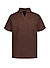 Polo-Shirt, Classic, Baumwoll-Piquè, braun - braun