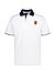 Polo-Shirt, Classic Fit, Baumwoll-Piqué, ecru - weiß