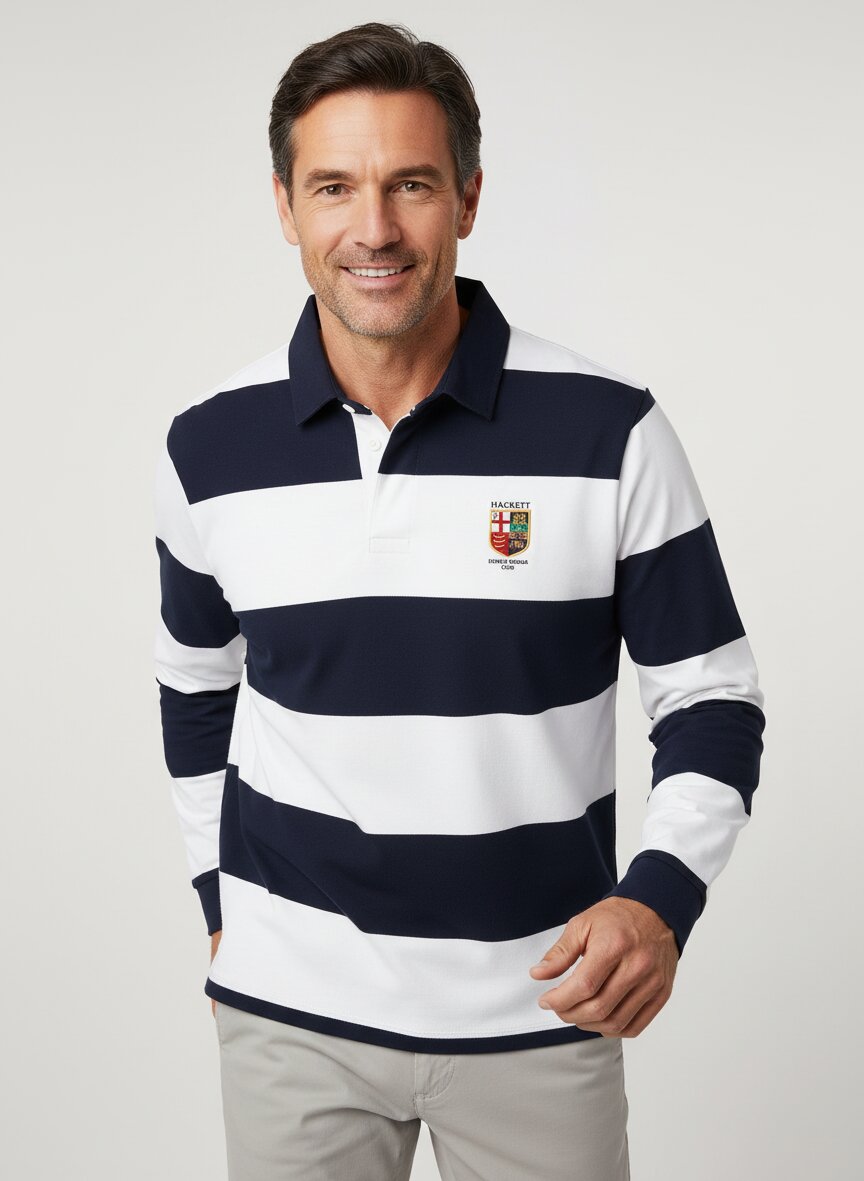HACKETT Rugby-Shirt HM5700016/802 Image 1