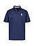 Polo-Shirt, Classic, Baumwoll-Jersey, navy - navy