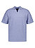 Polo-Shirt, Strick, hellblau - hellblau