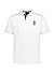 Polo-Shirt, Classic, Baumwoll-Piqué, weiß - weiß