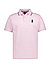 Polo-Shirt, Classic, Baumwoll-Piqué, hellpink - hellpink