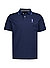 Polo-Shirt, Classic, Baumwoll-Piqué, navy - navy