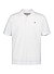 Polo-Shirt, Baumwoll-Frottee, weiß - ecru