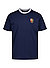 T-Shirt, Classic Fit, Baumwolle, navy - navy