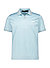 Polo-Shirt, Jersey, eisblau - eisblau
